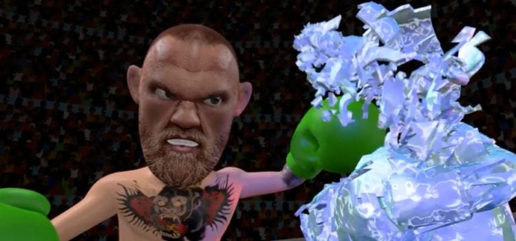 Conor McGregor destroza a Floyd Mayweather con un solo golpe
