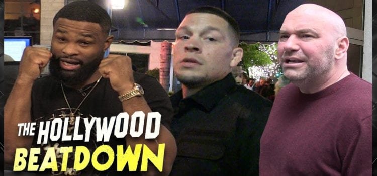 Video: Tyron Woodley quiere golpear a Dana White en la cara