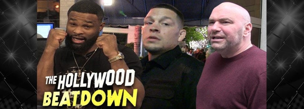 Video: Tyron Woodley quiere golpear a Dana White en la cara