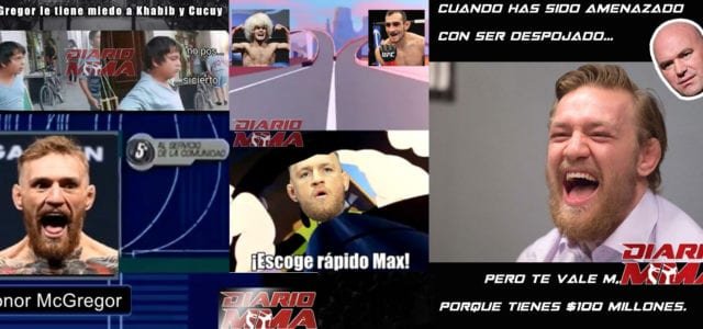Los mejores memes de la desaparición de Conor McGregor