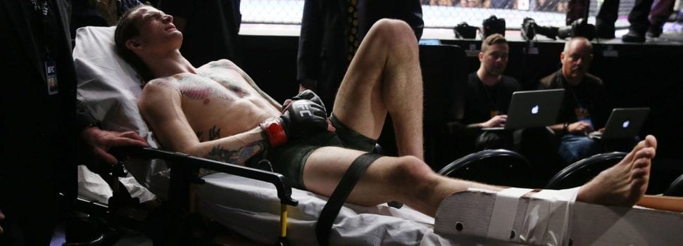 Sean O’Malley desearía haberse roto el pie en UFC 222