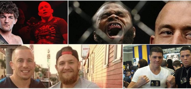 GSP discute posibles peleas ante Diaz, McGregor, Woodley y Askren