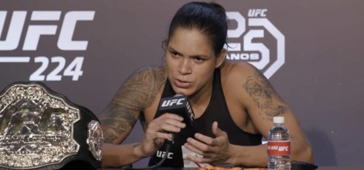 Amanda Nunes critica a la esquina de Raquel Pennington