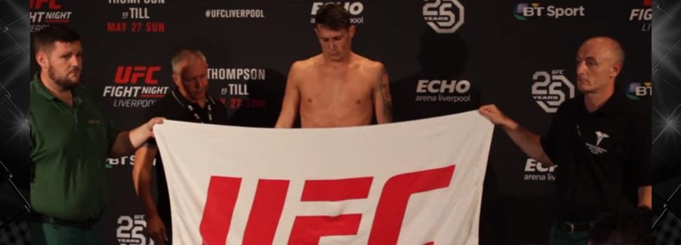Darren Till pesa 174.5 libras y pone en riesgo UFC Liverpool