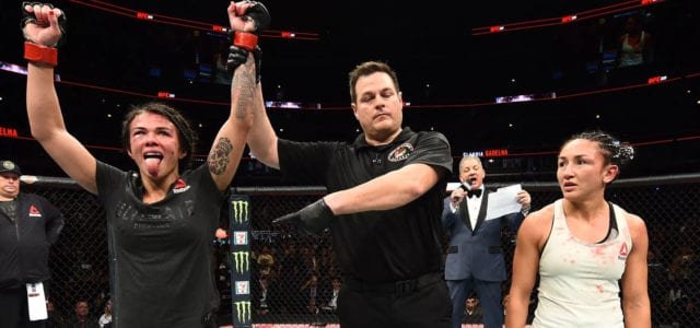 Carla Esparza asegura que Claudia Gadelha hizo trampa en UFC 225