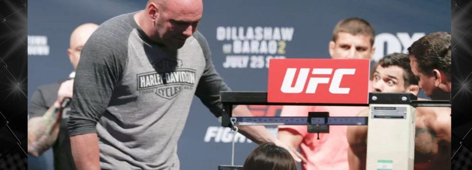 Dana White planea deshacerse de los pesajes matutinos