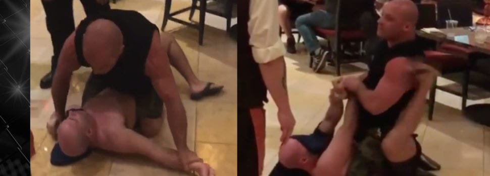 Matt Serra somete a un borracho y es el campeón de peso pasta