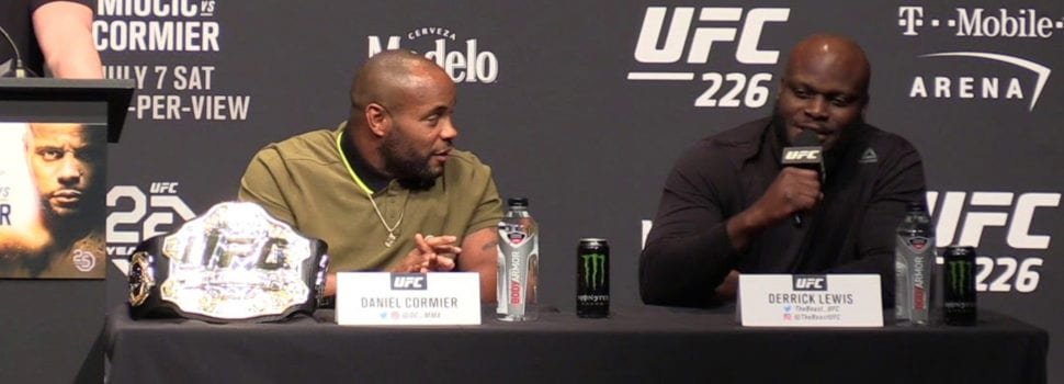 El anuncio de Cormier vs Lewis encabeza 3 cambios para UFC 230