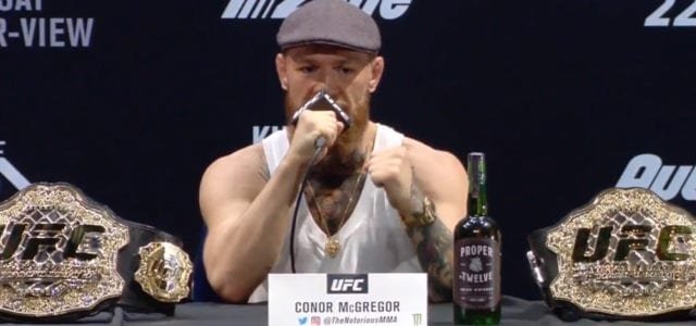 Las mejores declaraciones de Conor McGregor antes de UFC 229