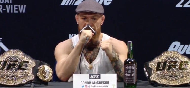 Las mejores declaraciones de Conor McGregor antes de UFC 229