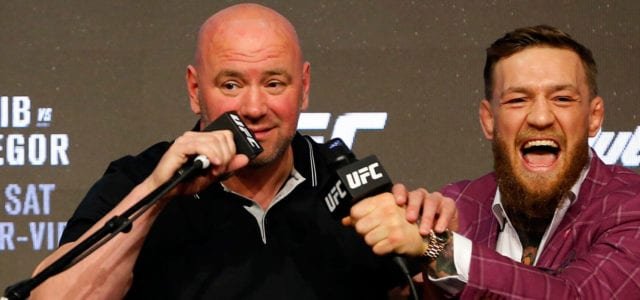 Dana defiende a McGregor e insulta a quienes cuestionan su promoción