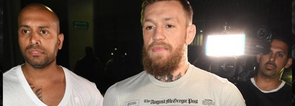 Primeras palabras de Conor McGregor tras ser arrestado en Miami