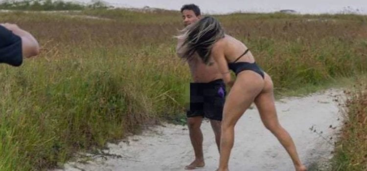 Peleadora brasileña ataca a hombre que se masturbaba mientras la veía