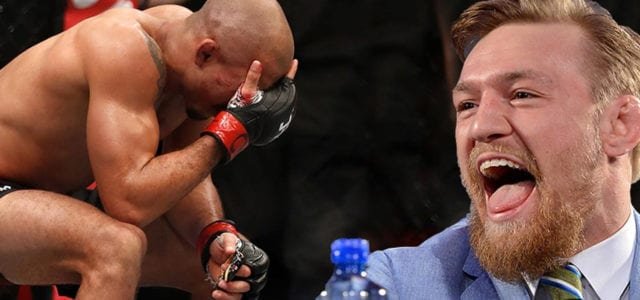 Conor McGregor borra un par de tuits polémicos sobre Jose Aldo