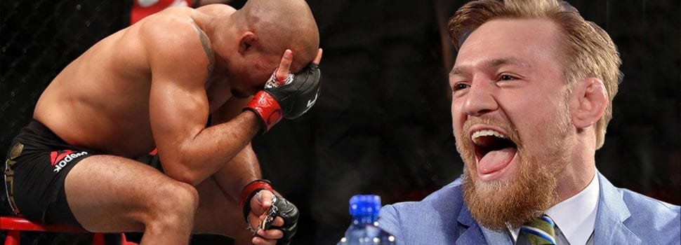 Conor McGregor borra un par de tuits polémicos sobre Jose Aldo