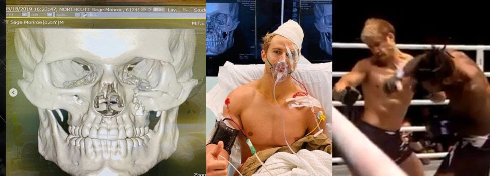 Sage Northcutt comparte imágenes de sus ocho fracturas tras KO