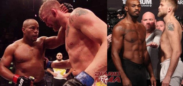 Daniel Cormier y Jon Jones se despiden de Alexander Gustafsson