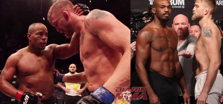 Daniel Cormier y Jon Jones se despiden de Alexander Gustafsson