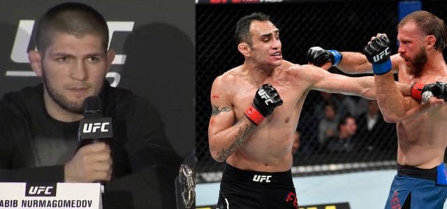 Khabib explica porqué vencerá a Tony Ferguson con facilidad