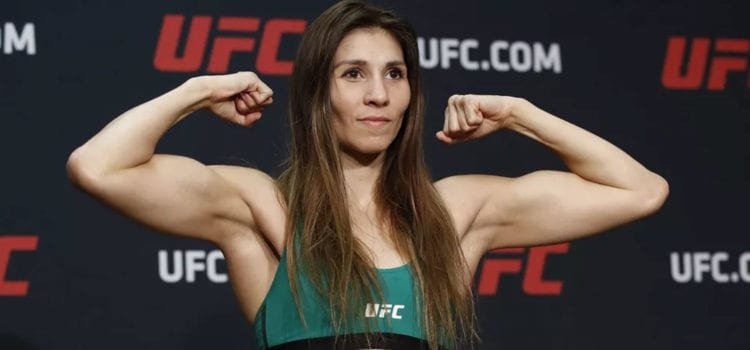 Irene Aldana libra una guerra y se lleva la decisión en UFC 228