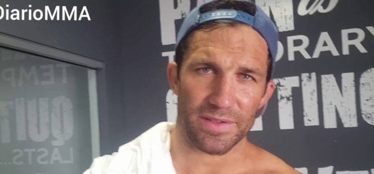 Luke Rockhold quiere demostrar que sigue perteneciendo a la élite