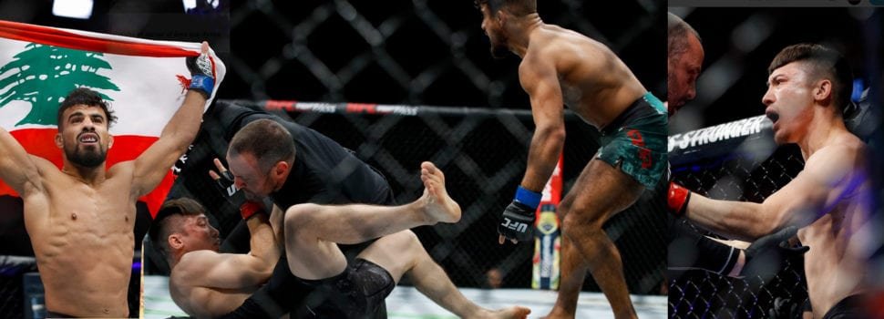 Video: En 25 segundos Khalid Taha noquea a Boston Salmon en UFC 236