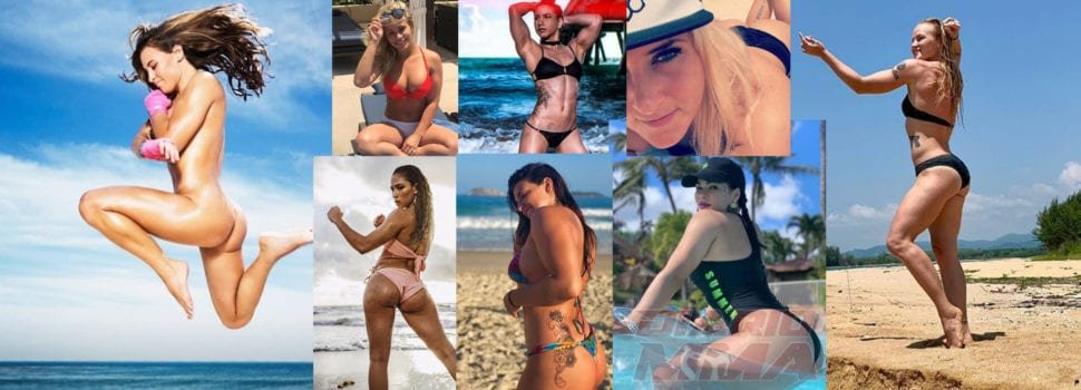 Imperdible galería de Semana Santa, duelo de bikinis de la jaula