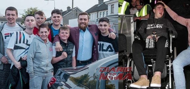 Obras de caridad, el lado humano poco visto de Conor McGregor