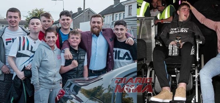 Obras de caridad, el lado humano poco visto de Conor McGregor
