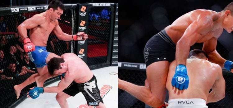 Video: Revive todos los rodillazos voladores y sumisiones de Bellator 222
