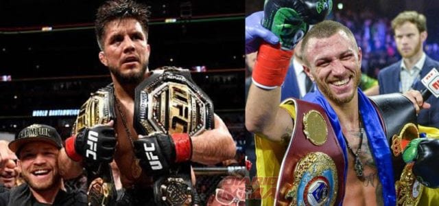 Henry Cejudo reta a Vasyl Lomachenko y el boxeador le responde