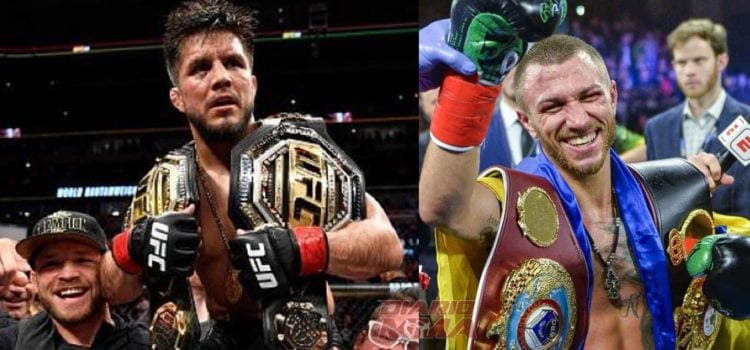 Henry Cejudo reta a Vasyl Lomachenko y el boxeador le responde