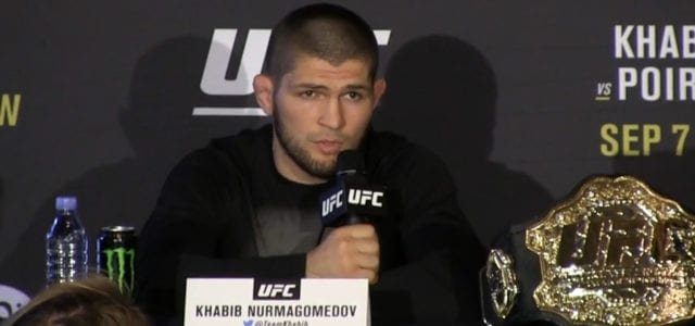 Khabib pone en la mira a Ferguson y GSP después de Poirier