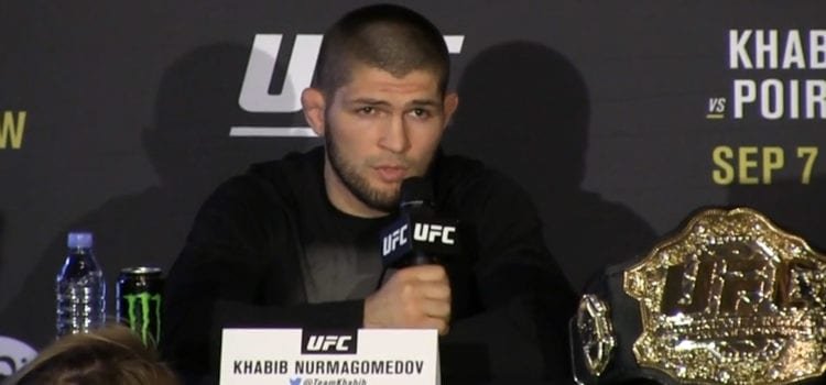 Khabib pone en la mira a Ferguson y GSP después de Poirier