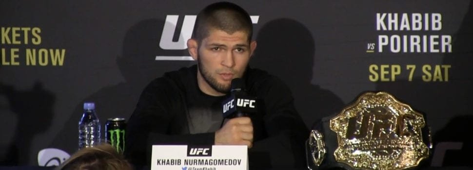 Khabib pone en la mira a Ferguson y GSP después de Poirier