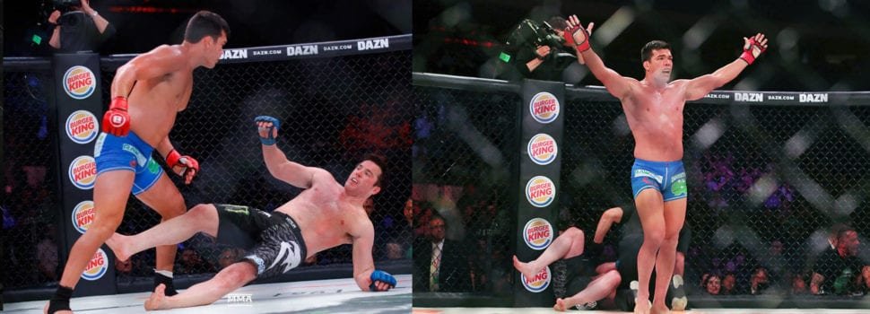 Video: Lyoto Machida retira a Chael Sonnen con rodillazos voladores