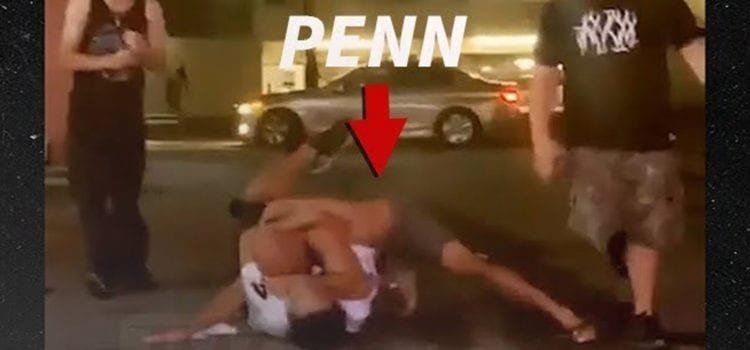 Video: B.J. Penn pelea con guardia de seguridad de bar de desnudistas