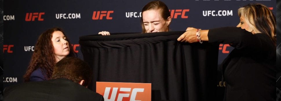 Video: Temblando y al borde de las lágrimas, Aspen Ladd logra dar el peso