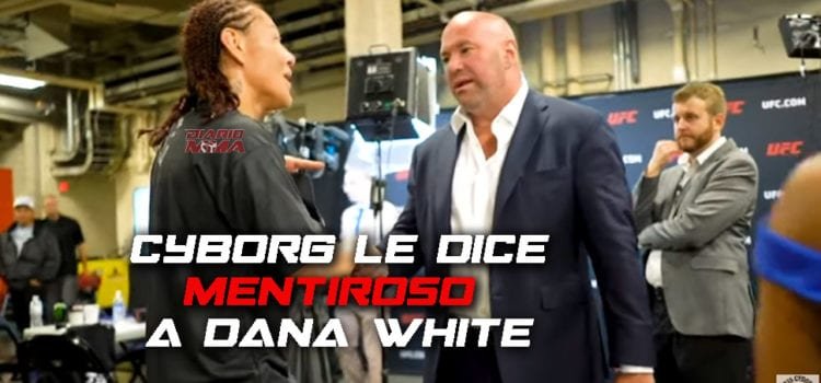 Cris Cyborg comparte video de su confrontación con Dana White