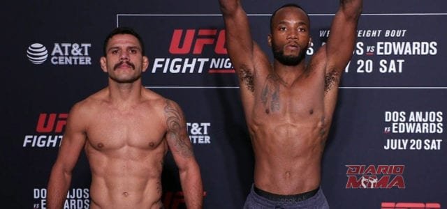 Leon Edwards piensa que UFC obligó a dos Anjos a enfrentarlo