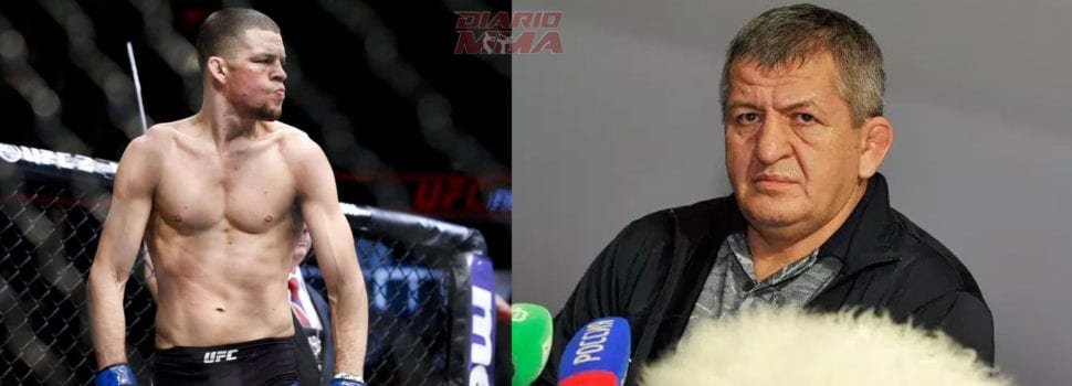 Padre de Khabib le manda mensaje a Nate Diaz tras altercado con su hijo