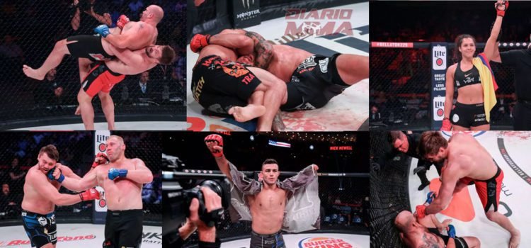 Videos: Bellator 225 hace historia; 14 peleas… ¡14 finalizaciones!