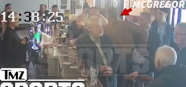 Surge el video de Conor McGregor golpeando a un adulto mayor