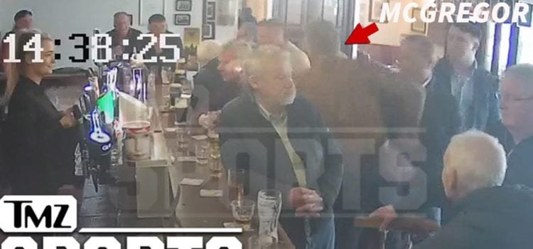 Surge el video de Conor McGregor golpeando a un adulto mayor