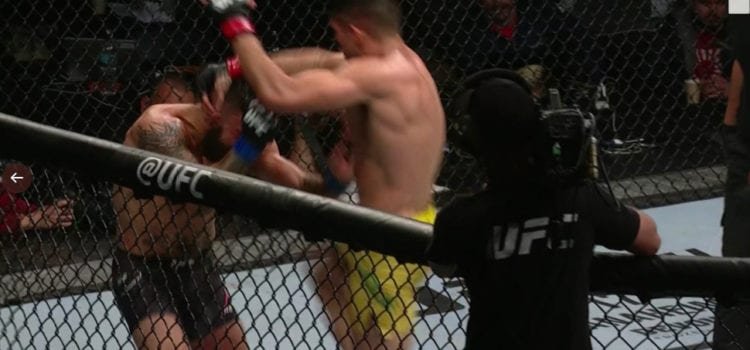 Video: Luque desbarata la nariz de Mike Perry y lo vence en Uruguay