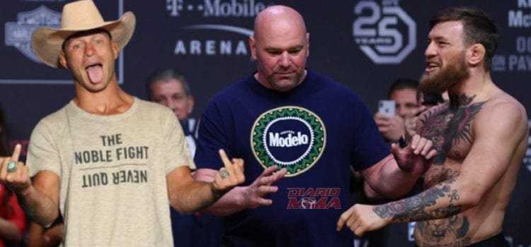 Dana White admite su intención de hacer McGregor vs. Cerrone