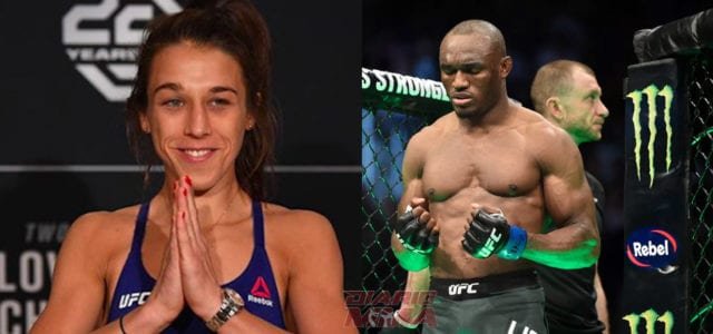 Joanna desea que Kamaru Usman le patee el trasero a Covington