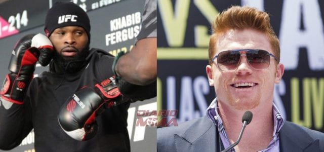 Woodley pide una oportunidad para noquear al ‘Canelo’ Alvarez