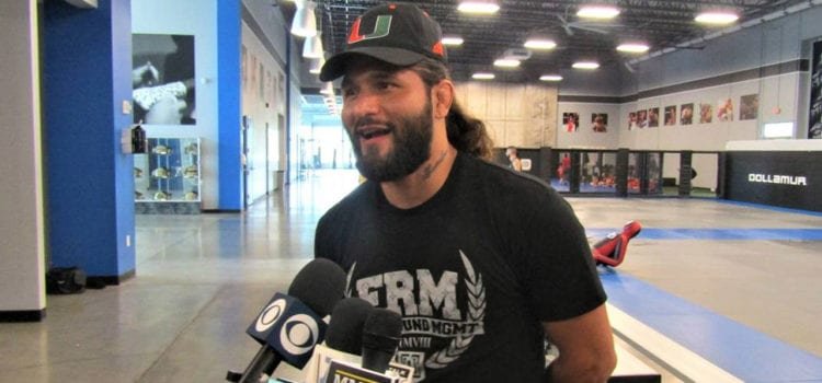 Jorge Masvidal confiesa la ansiedad que le provoca ser tan famoso