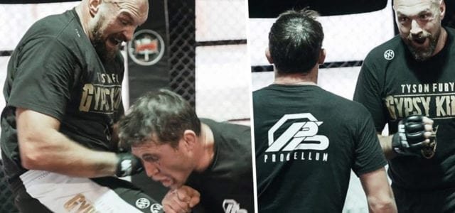 Tyson Fury entrena con Darren Till para iniciar su camino a las MMA